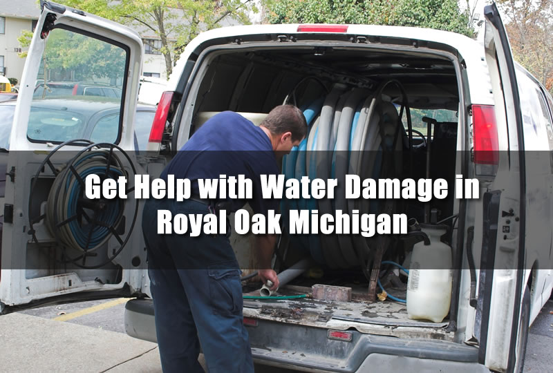Get Help with Water Damage in Royal Oak Michigan
