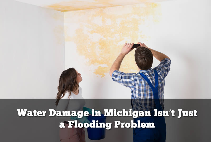 Water Damage in Michigan Isn't Just a Flooding Problem