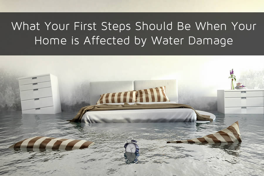 What Your First Steps Should Be When Your Home is Affected by Water Damage